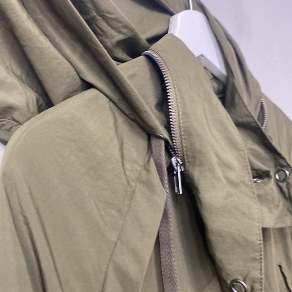 Free People wind swept jacket size small.Green and blue - Picture 10 of 15